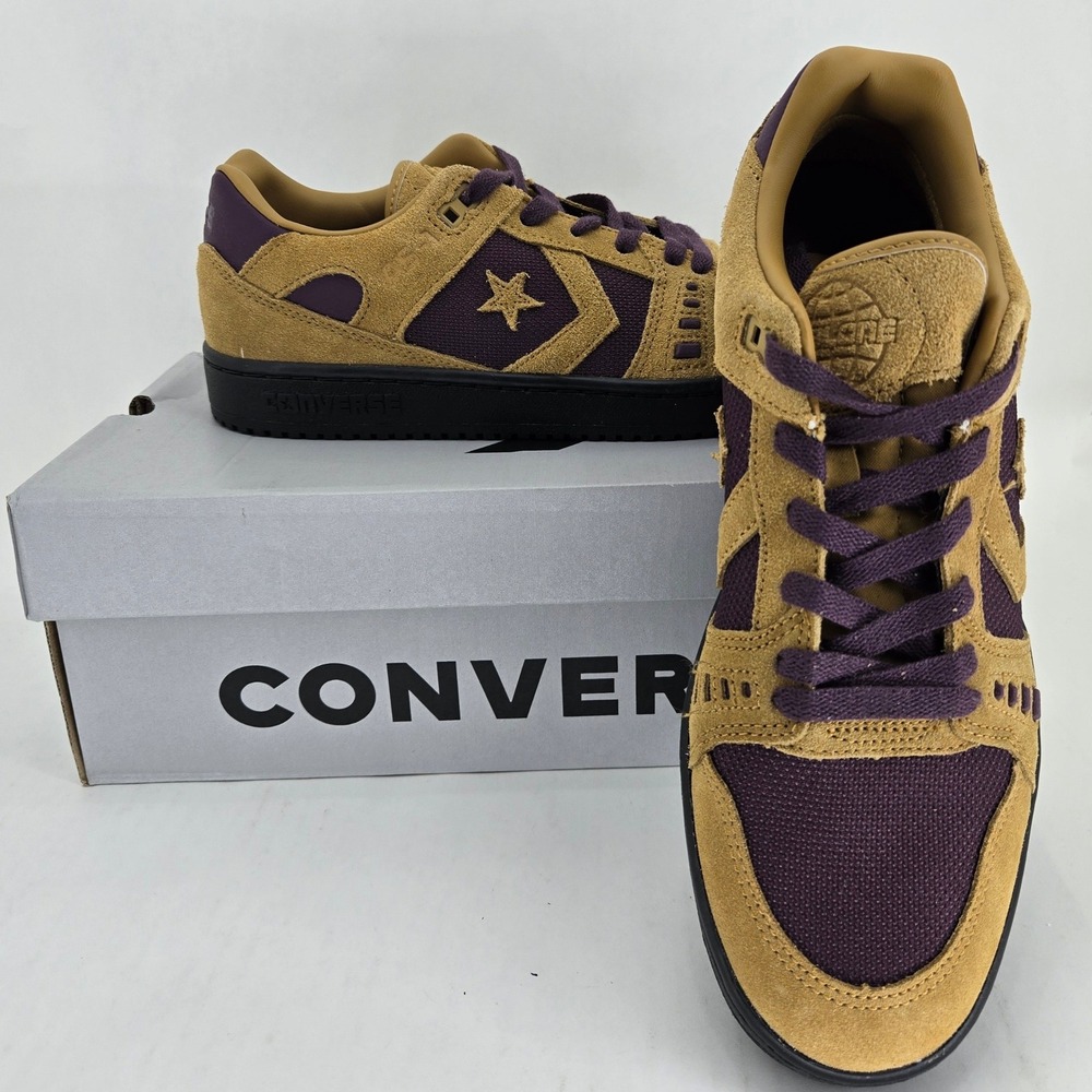 Converse AS-1 Pro Ox Wood Thrush Dark Wine Skate Shoes NIB A08502C Men's 8.5